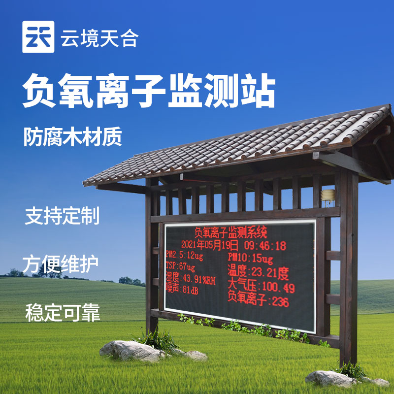 負氧離子監測站